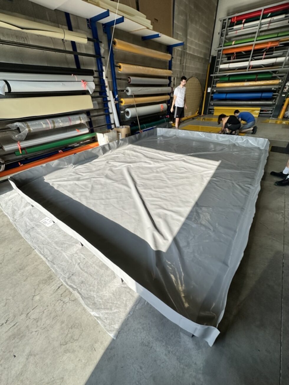 Bac de sécurité - Soudure haute fréquence