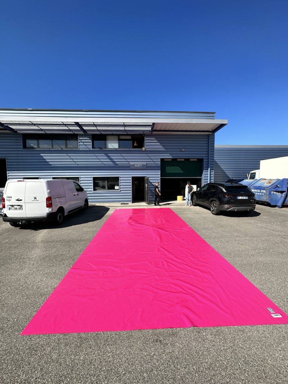 Bâche sur mesure - Soudure haute fréquence