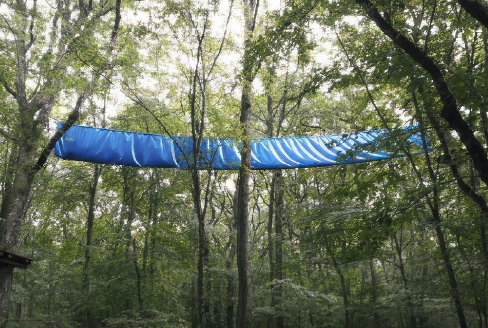 Pont d'accrobranche - Soudure haute fréquence et couture industrielle