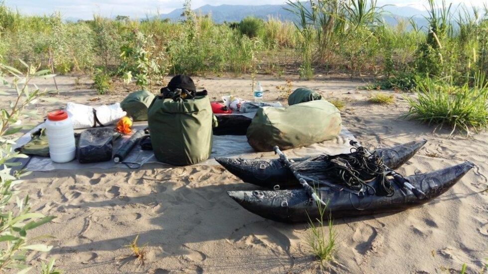 Radeau d'expédition - Soudure haute fréquence et couture industrielle