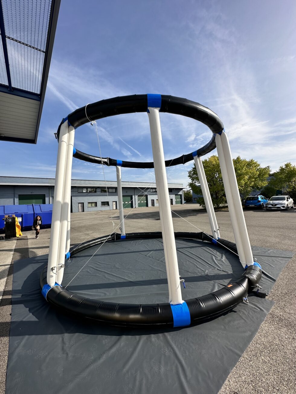 Structure gonflable de protection - Soudure haute fréquence